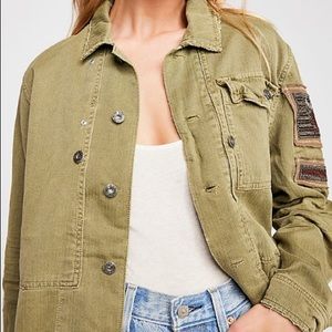 Free People Army Jacket